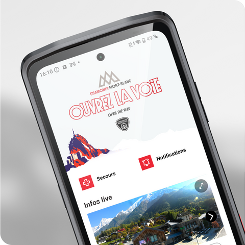 Apps Outdoor embarquées