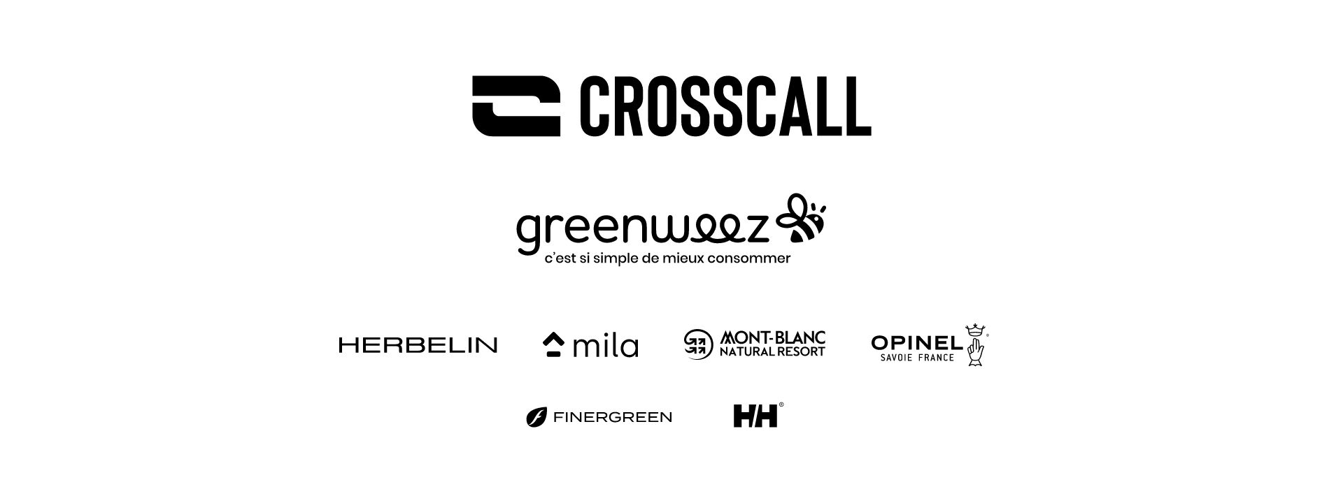 Logos partenaires Crosscall Sailing Team