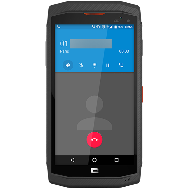 Crosscall smartphone conference call