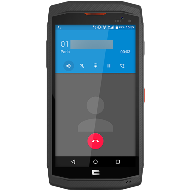 Conférence téléphonique sur smartphone Crosscall