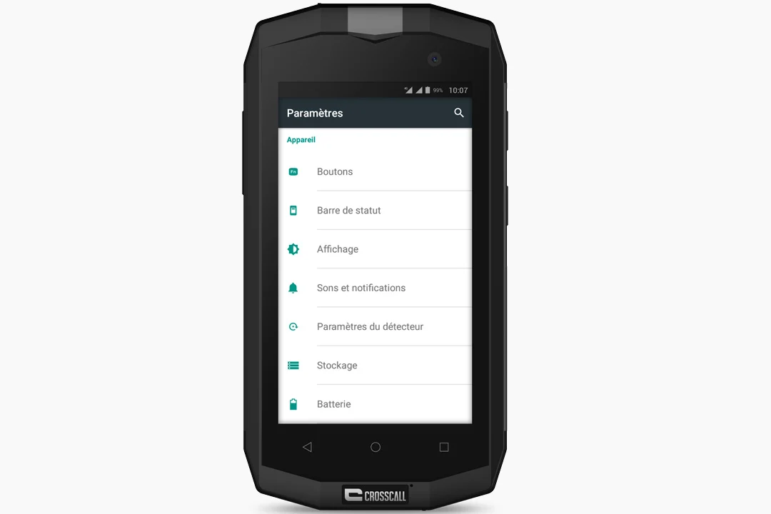 Función SOS en el smartphone Crosscall