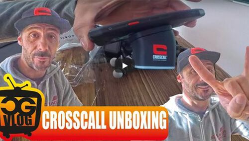 Unboxing dos acessórios crosscall de cédric gracia