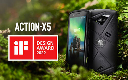 ICH ACTION -X5 GEWINNT DEN IF DESIGN AWARD 2022, EINEN INTERNATIONALEN DESIGNPREIS