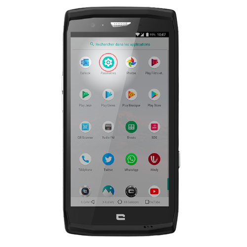 Activation localisation smartphone Crosscall