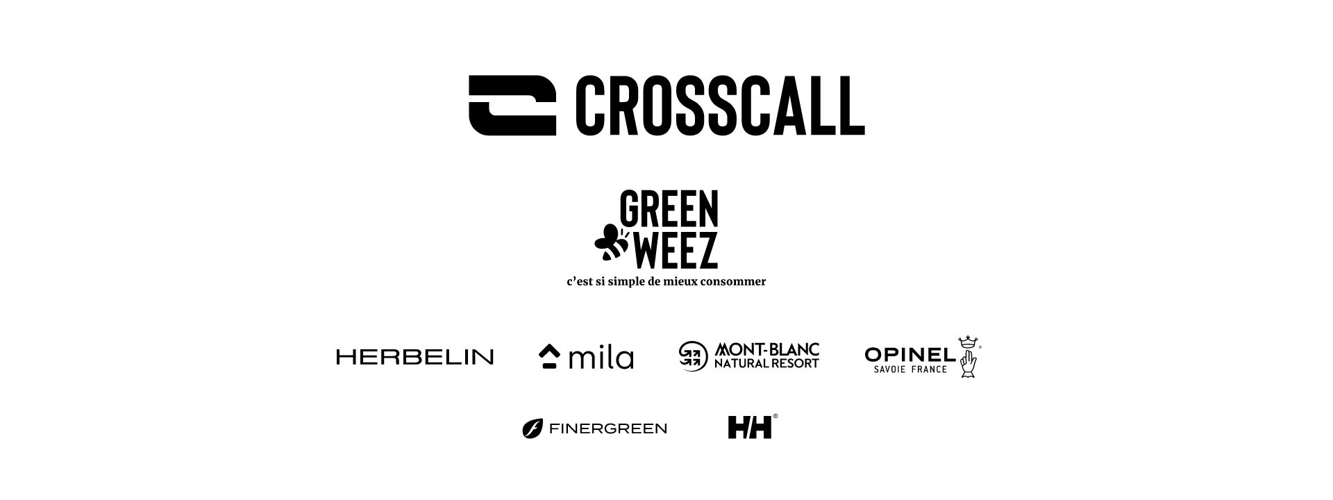 Logos partenaires Crosscall Sailing Team