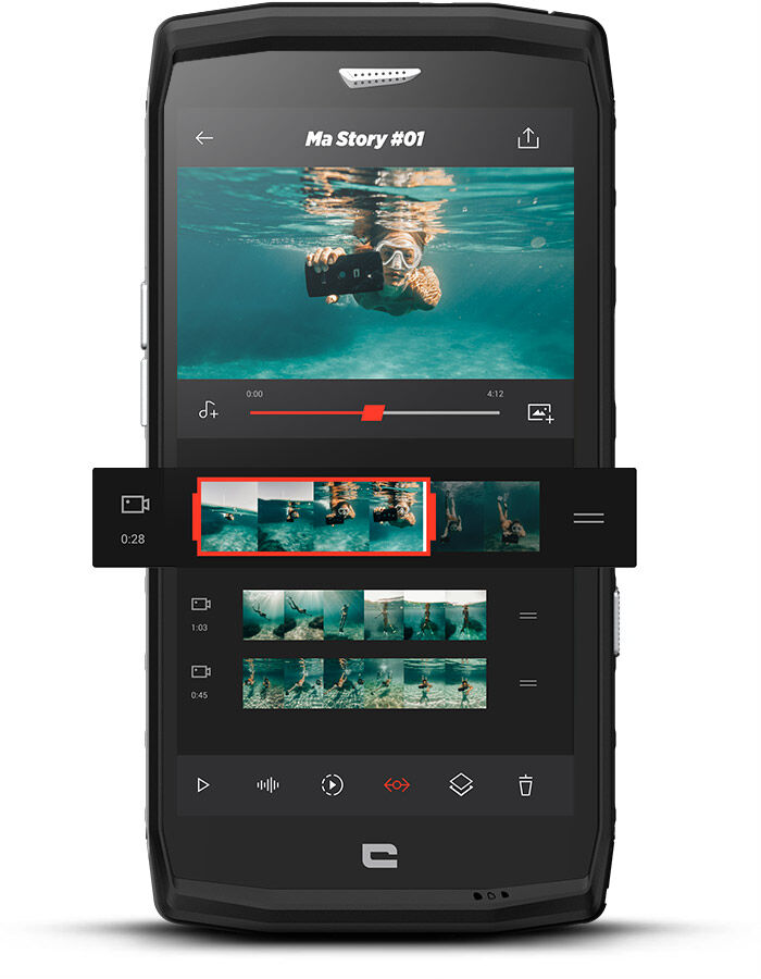 TREKKER-X4, probamos el móvil todoterreno con cámara de acción y nueva app  de edición de vídeo – Bienestar Institucional