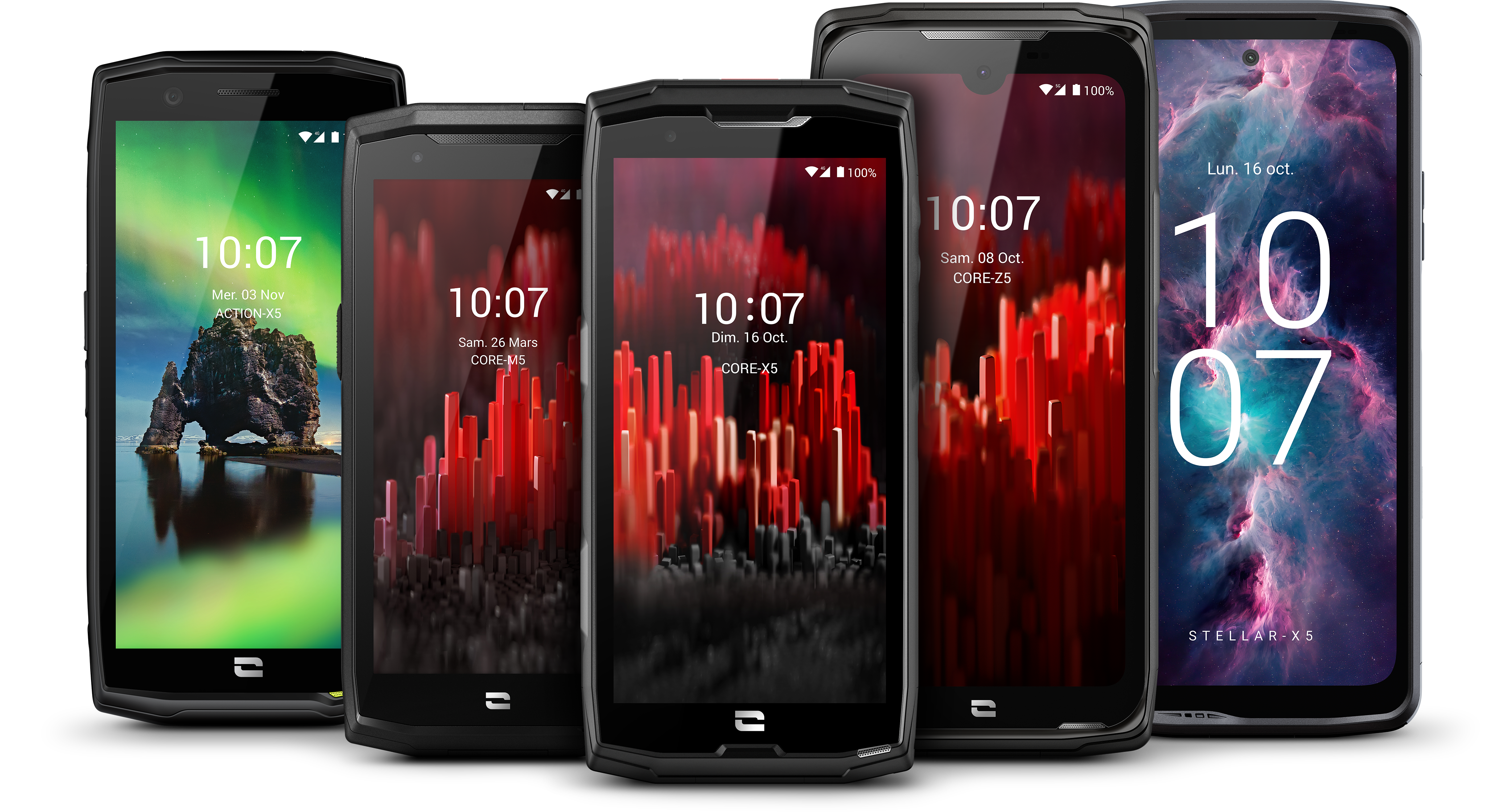 Gamme de smartphone durci Crosscall