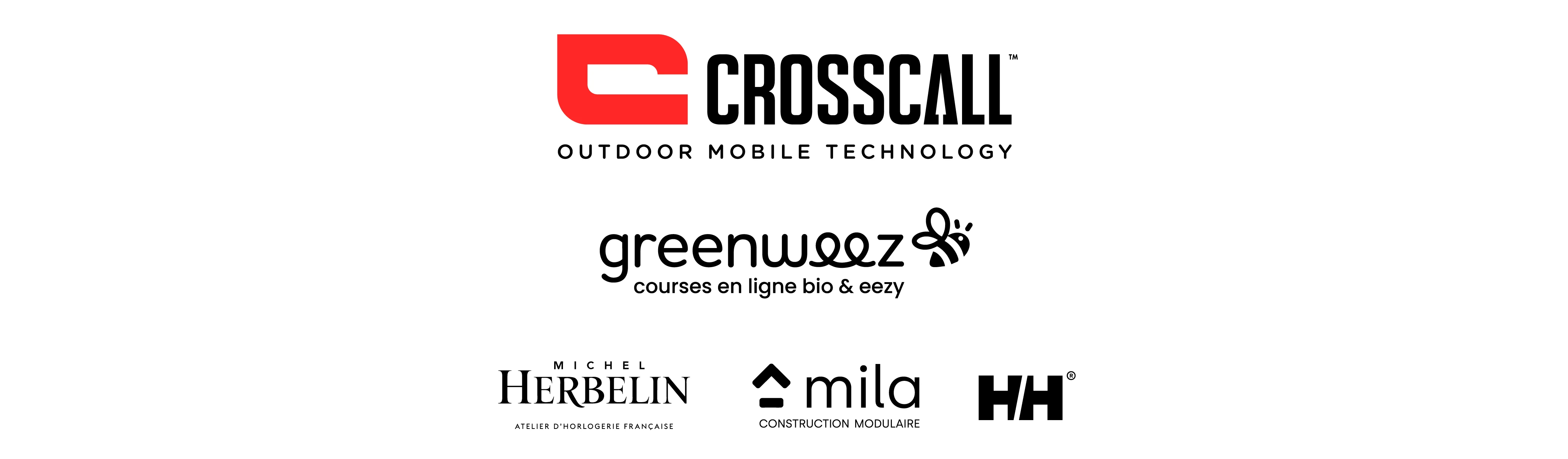 Premiers logos partenaires Crosscall Sailing Team