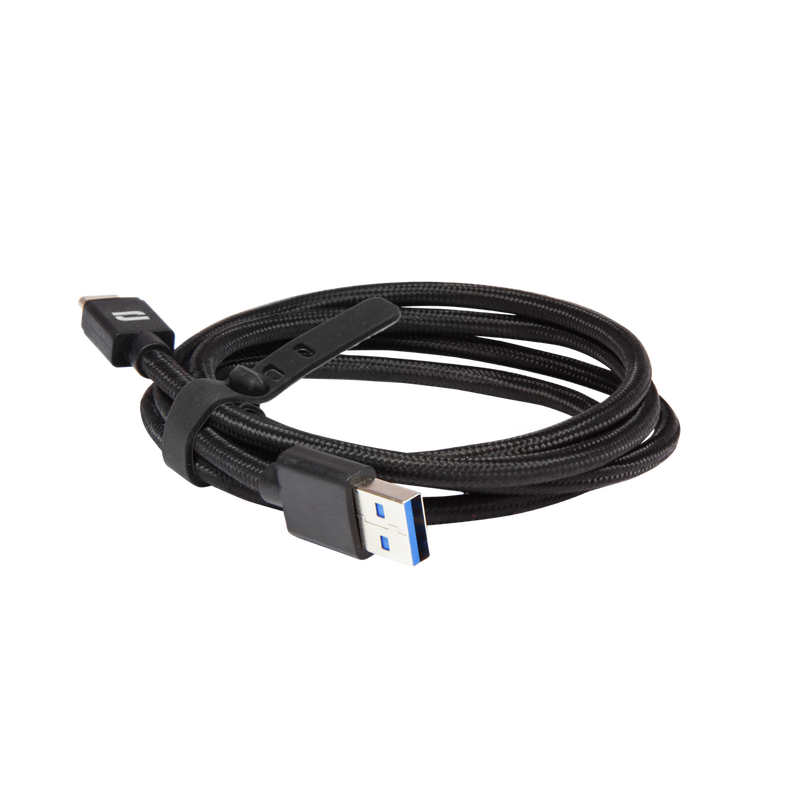 Câble USB-C vers USB-C de 2M, Charge et Synchronisation - Noir - Français